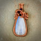 Copper Woven Moonstone - Teardrop