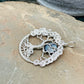 Sterling Silver Spiral Tree - Black Moon