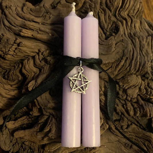 Mini Chime Candle Set - Lavender