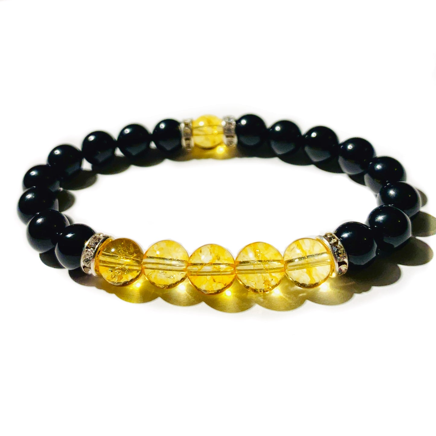 Citrine Beaded Bracelet