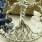 Custom Family Tree Gemstone Necklace