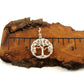 Crystal Tree of Life Pendant ~ April Birthstone
