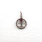 Delicate Amethyst Crystal Tree of Life Pendant ~ February Birthstone
