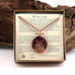 Rhodolite Tree of Life Pendant