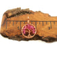 Rose Crystal Tree of Life Pendant ~ October Birthstone