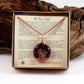 Garnet Tree of Life Pendant