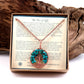 Turquoise Tree of Life Pendant