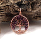 Rhodolite Tree of Life Pendant