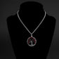 Rhodolite Tree of Life Pendant