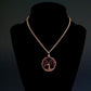 Rhodolite Tree of Life Pendant