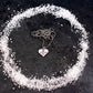 Blessed Be ~ Heart Shaped Pentacle Amulet