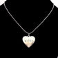 Witch Charm Necklace ~ Heart Amulet