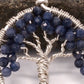 Sapphire Tree of Life Pendant