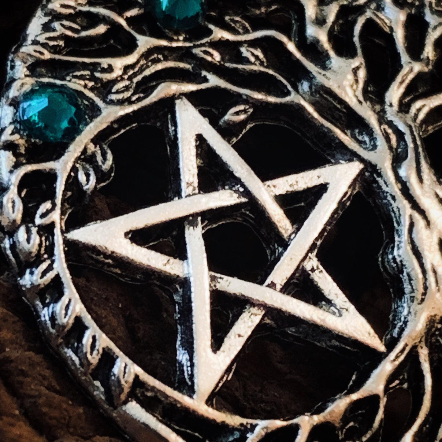 Tree of Life Pentagram Pendant